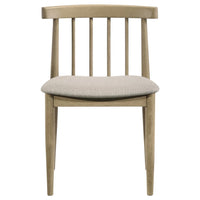 Hamlyn 5-piece Round Wood Dining Set Wheat and Natural Oak