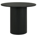 Home & Sleep Outlet - Hamlyn 43-inch Round Wood Counter Height Dining Table Black