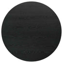 Hamlyn 43-inch Round Wood Counter Height Dining Table Black