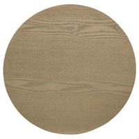 Hamlyn 5-piece Round Wood Counter Height Dining Set Cream and Natural Oak