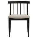 Strouse 5-piece Dining Set Wheat and Black