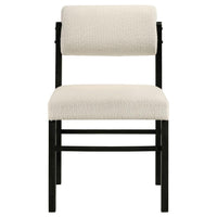 Strouse 5-piece Dining Set Cream and Black
