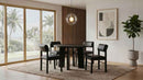 Strouse 5-piece Dining Set Black