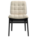 Strouse 5-piece Dining Set Cream and Black