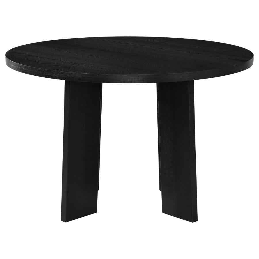 Strouse 5-piece Dining Set Black