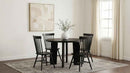 Strouse 5-piece Dining Set Black