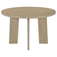 Strouse 5-piece Dining Set Cream and Natural Oak