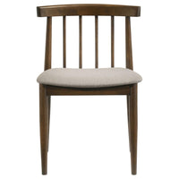 Strouse 5-piece Dining Set Wheat and Walnut