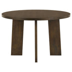 Home & Sleep Outlet - Strouse 5-piece Dining Set Black and Walnut