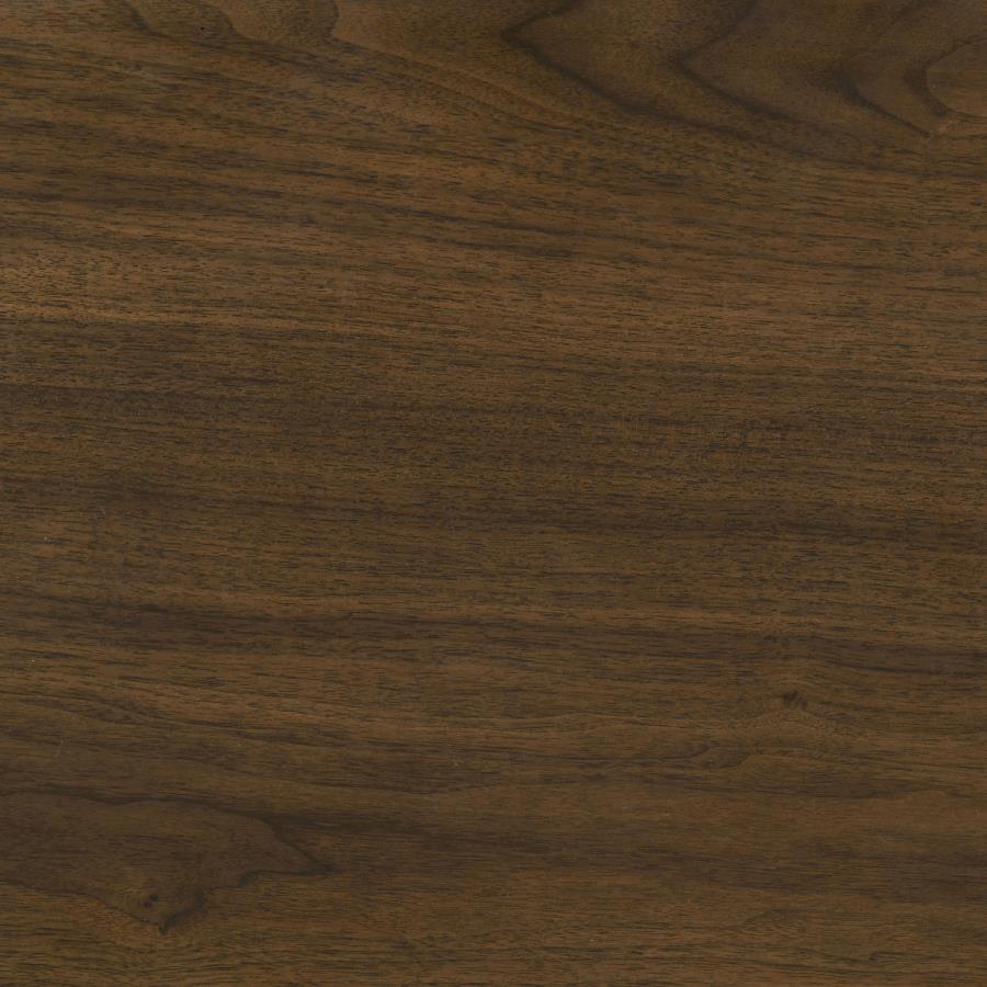 Home & Sleep Outlet - Strouse 5-piece Dining Set Black and Walnut