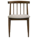 Cullen Dining Side Chair Upholstered Seat Walnut (Set of 2)