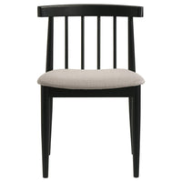 Decker 7-piece 82-inch Rectangular Dining Set Wheat and Black