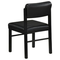 Decker 7-piece 82-inch Rectangular Dining Set Black
