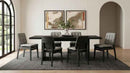 Decker 7-piece 82-inch Rectangular Dining Set Grey and Black