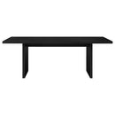 Decker 7-piece 82-inch Rectangular Dining Set Grey and Black