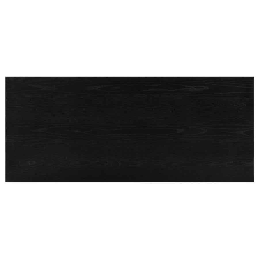 Decker 7-piece 82-inch Rectangular Dining Set Black