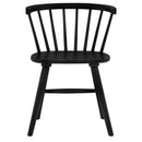 Decker 7-piece 82-inch Rectangular Dining Set Black