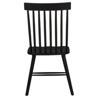 Decker 7-piece 82-inch Rectangular Dining Set Black