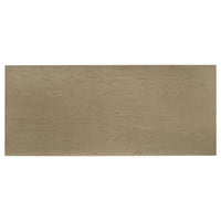 Decker 7-piece 82-inch Rectangular Dining Set Grey and Natural Oak