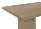Home & Sleep Outlet - Decker 82-inch Rectangular Wood Dining Table Natural Oak