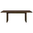 Decker 7-piece 82-inch Rectangular Dining Set Cream and Walnut