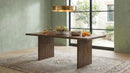 Decker 82-inch Rectangular Wood Dining Table Walnut