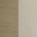 Home & Sleep Outlet - Redbridge Velvet Upholstered Side Chair Cream and Natural Oak (Set of 2)