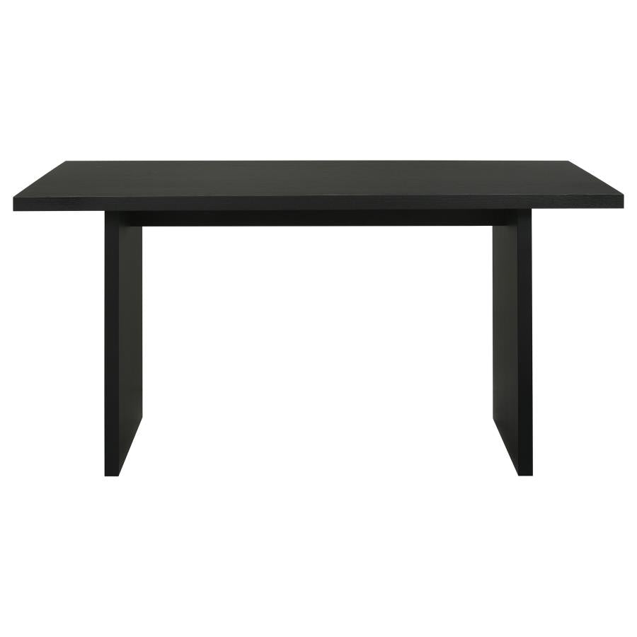 Decker 7-piece 70-inch Rectangular Counter Height Dining Set Black