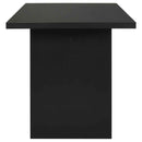 Decker 7-piece 70-inch Rectangular Counter Height Dining Set Black