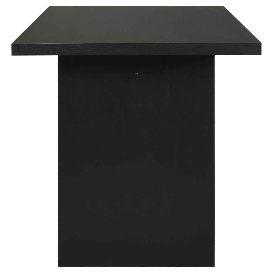 Decker 7-piece 70-inch Rectangular Counter Height Dining Set Grey and Black