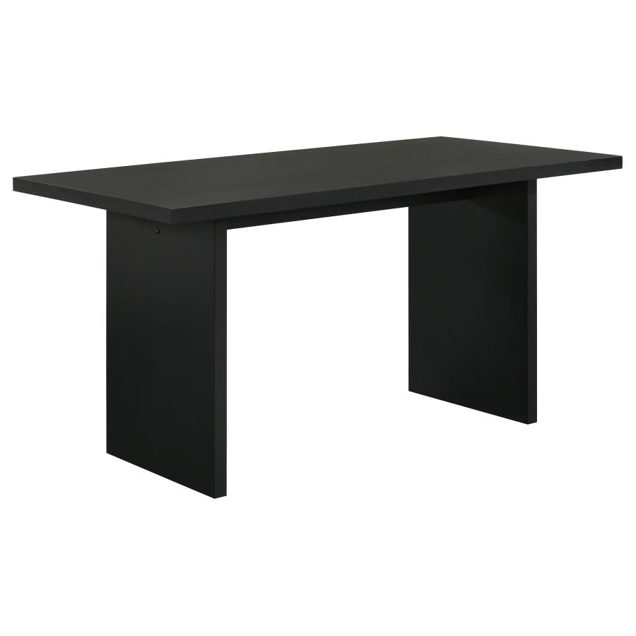 Home & Sleep Outlet - Decker 70-inch Rectangular Wood Counter Height Dining Table Black