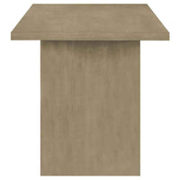 Decker 7-piece 70-inch Rectangular Counter Height Dining Set Grey and Natural Oak