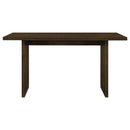Decker 7-piece 70-inch Counter Height Dining Set Black and Walnut