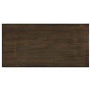 Decker 7-piece 70-inch Counter Height Dining Set Black and Walnut