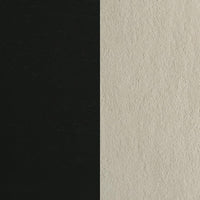 Redbridge Upholstered Counter Chair Cream and Black (Set of 2)