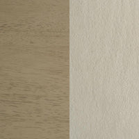 Redbridge Upholstered Counter Chair Cream and Natural Oak (Set of 2)