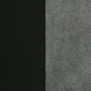 Redbridge Upholstered Counter Chair Grey and Black (Set of 2)