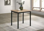 Home & Sleep Outlet - Garza Space Saving Rectangular Dining Table Greige Oak