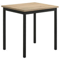 Home & Sleep Outlet - Garza Space Saving Rectangular Dining Table Greige Oak