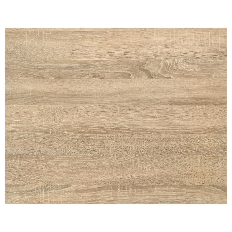Home & Sleep Outlet - Garza Space Saving Rectangular Dining Table Greige Oak