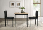 Home & Sleep Outlet - Garza Space Saving Rectangular Dining Table Greige Oak