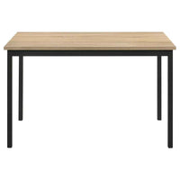 Garza 5-piece Rectangular Dining Table Greige Oak