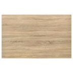 Home & Sleep Outlet - Garza 5-piece Rectangular Dining Table Greige Oak