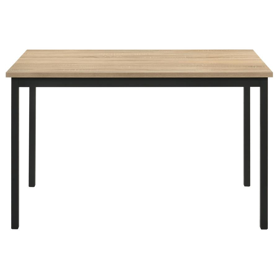 Home & Sleep Outlet - Garza Rectangular 48-inch Dining Table Greige Oak