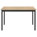 Garza Rectangular 47-inch Dining Table Greige Oak