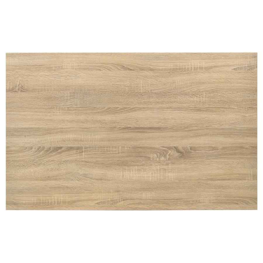 Garza Rectangular 47-inch Dining Table Greige Oak