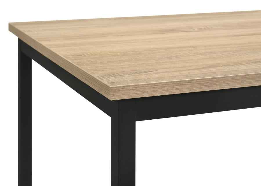 Garza Rectangular 47-inch Dining Table Greige Oak