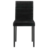 Garza Upholstered Dining Side Chair Black (Set of 4)
