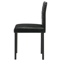 Garza Upholstered Dining Side Chair Black (Set of 4)