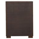 Jessica 5-piece Eastern King LED Bedroom Set Cappuccino